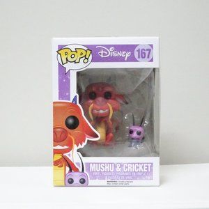 Disney Mulan Mushu & Cricket Funko Pop! #167